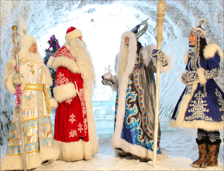 Caught on camera the Santa summit
